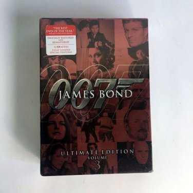 James Bond Ultimate Edition - Vol. 3 - (DVD, 2009, 10-Disc Set) BOX SET - SEALED