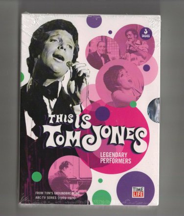 This is Tom Jones (3 DVD) HOT Legendary TV SHOW Performances VOL 2 - RARE ITEM