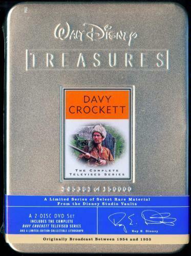 Davy Crockett Complete Televised Series From - Walt Disney Treasures - LIKE NEW