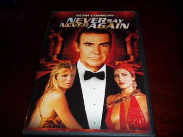 James Bond 007 - Never Say Never Again DVD WIDESCREEN OUT OF PRINT LIKE NEW RARE