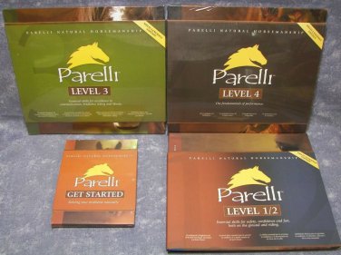 PARELLI PATHWAYS LEVELS 1/2 ,3, 4 + GETTING STARTED DVD -  MSRP $597 - SAVE $250