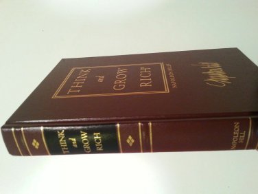 Think and Grow Rich - Leather Bound Collector Classic (Napoleon Hill) - LIKE NEW