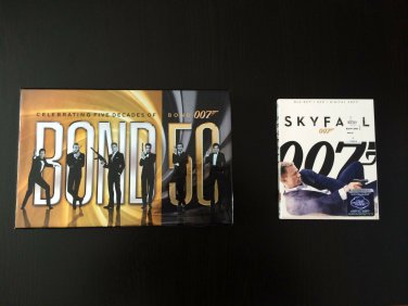 BOND 50 James Bond 007 ALL 23 FILMS (including SKYFALL) ORIG MSRP $200 BRAND NEW