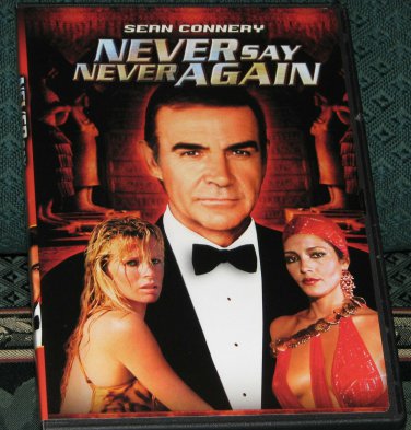 James Bond - Never Say Never Again DVD OUT OF PRINT Sean Connery RARE NEW SEALED