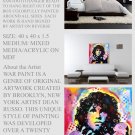Jim Morrison Doors Painting Modern Art Abstract  GLY7