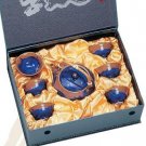 Sapphire Blue Full Tea Set