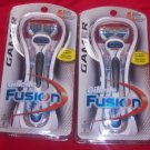 GILLETTE FUSION GAMER Razor Men's Lot of 2 NEW NIP