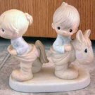 Precious Moments : How Can Two Walk Together Except They Agree : Enesco Porcelain