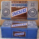Snickers Candy Bar Radio Speakers Collector Tin 1989