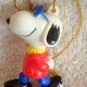 SNOOPY on Ice Skates Winter Holiday Ornament