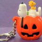 SNOOPY Dog Peanuts & WOODSTOCK Bird Halloween Key Chain