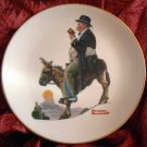 Norman Rockwell Plate Danbury Mint 'The Tourist'