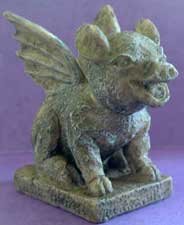 GARGOYLE or ANGEL PIG Fantasy Gothic Goth NEW!