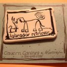 Labrador Lab Retriever Cavern Canine Dog Breed Stoneware Ceramic Clay Jewelry Pin McCartney - NEW