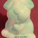 Puppy DOG HEART Tag Novelty Animal SILICONE Candle Soap Resin Plaster Cement MOLD