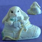 Shoe BUNNY BOY Rabbit SILICONE Candle Soap Resin MOLD
