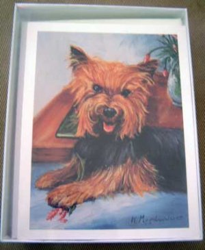 Yorkie Yorkshire Terrier #7 Dog Notecards Envelopes Set - Maystead - NEW