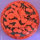 DRAGON Round Stone SILICONE Candle Soap Resin Plaster Cement MOLD