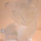 Lead Crystal CAT Viking Handmade Heavy Vintage Figurine #2