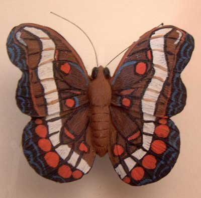 Resin Butterfly Magnet 3D