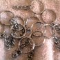 Heavy KEY CHAIN Lot of 12 Keychain Parts for Crafts