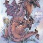 Jody BERGSMA Art DRAGON Print : Closed Mouths Gather No Feet