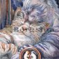 Jody BERGSMA Art Card Print : Lean On Me You've Got a Friend