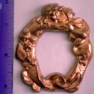Mermaid Kiss Raw Brass Jewelry Craft Altered Art Clay Mold Design