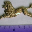 Poodle Jump Raw Brass Jewelry Craft Altered Art Clay Mold Design
