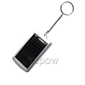 Solar Charger Key chain shape 1000mAh Fits for Mobile Phone/Digital Camera/PDA/MP3/MP4/Bluetooth Hea