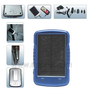 Solar Battery Charger Panel Solar Phone Charger with Clip for ipod