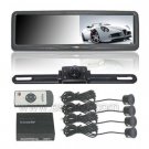 4.5 inch Ultrasonic Reverse Parking Sensor System LCD Monitor Camera Easy Installation