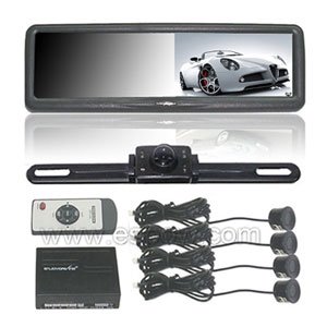 4.5 inch Ultrasonic Reverse Parking Sensor System LCD Monitor Camera Easy Installation