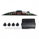 Ultrasonic Reverse Parking Sensor System LED Display Audible Alarm