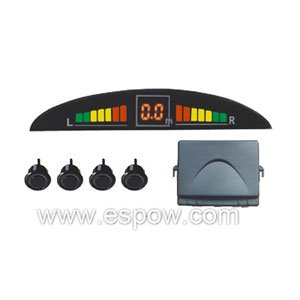 LED Parking Sensor System LED Display Audible Alarm 2 3 4 Sensors for Option