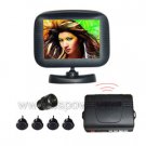 Ultrasonic Reverse Parking Sensor System LCD Monitor Audible Alarm Infrared Camera
