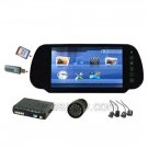 7 inch Touch Screen Rearview Monitor System with MP5 Function USB Port and SD Card