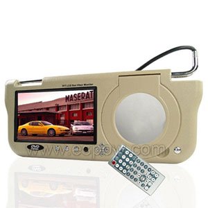 7 inch LCD Car Sun Visor DVD with USB and SD Card - Right