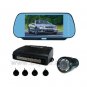 7 inch Parking Sensor System with Rearview Mirror LCD Monitor