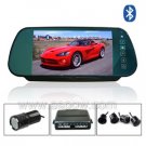 7 inch Rearview Parking Sensor with Bluetooth Function