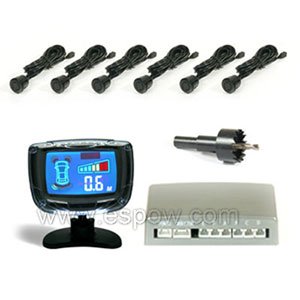 LCD Car Parking Sensor Radar - Car Parking Sensor System with Voice indicator