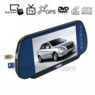 7 inch Car Rearview Monitor With Touch Screen and MP5 Function