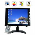 10.4 inch Touchscreen LCD Monitor Rear View Monitor w/ VGA POS Retail Solution Remote