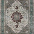 9'x12' Large Hand Knotted Silk Persian Oriental Area Rug/Carpet