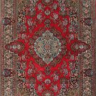 3'x5'Small Red Hand Knotted Kerman Silk Area Rug/Carpet