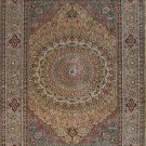 4'x6'Ocher Hand Knotted Turkish Silk Area Rug/Carpet O1