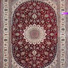 4'x6'Red Hand Knotted Persian Oriental Silk Area Rug/Carpet O1