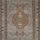 2'x3' Small Beige Qum Hand Knotted Oriental Silk Area Rug/Carpet 10
