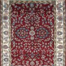 12'x18' Large Red Floral Hand Knotted Traditional Oriental Silk Area Rug/Carpet 1