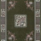 5'x8' Green Floral Hand Knotted Traditional Chinese Silk Area Rug/Carpet 53